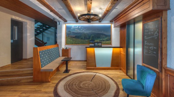 Empfang Trail Hotel Oberstaufen