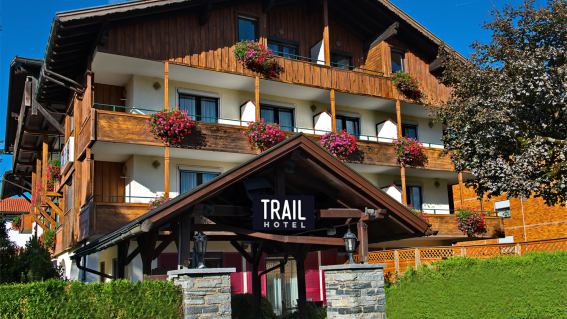 Trail Hotel Eingangsbereich