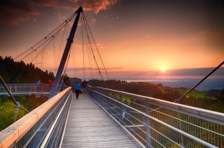 Skywalk allgäu Sonnenuntergang - Kopie