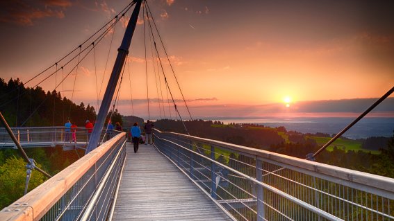 Skywalk allgäu Sonnenuntergang - Kopie