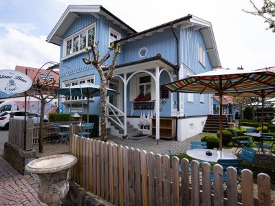 Café Blaues Haus in Oberstaufen © Oberstaufen Tourismus Marketing GmbH, Nico Bogenreuther
