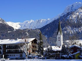 Blick vom Tennisplatz