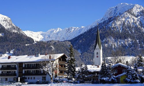 Blick vom Tennisplatz