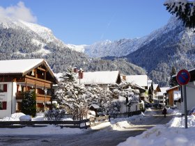 Weststrasse im Winter