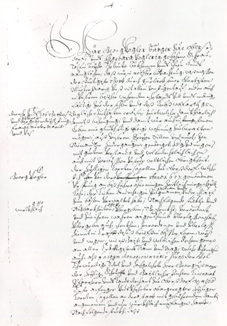 Stiftungsurkunde - Heft 27