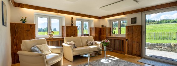Landhaus Tröster - Wohnung Florin - Wohnzimmer
