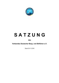 Satzung 2018