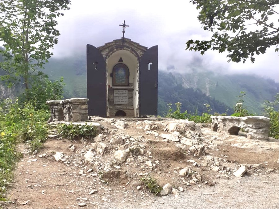 Sanierung Kapelle am Knie