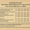 Fahrplan Linienbus