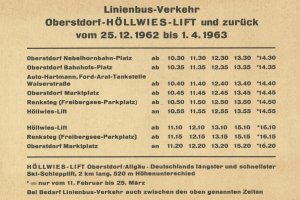 Fahrplan Linienbus