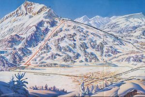 Karte Skigebiet Söllereck