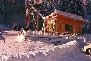 Höllwieslift Talstation 1962