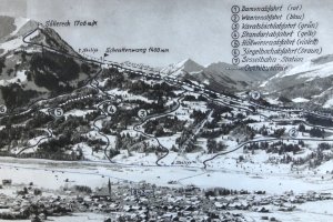 Skigebiet Söllereck 1960
