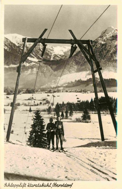 Schlepplift Karatsbichl 1950