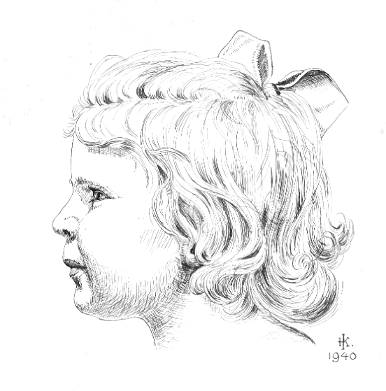 „Mein Hannele“, 1940 (Tochter)
