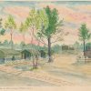 „P.W. Waldlager b. Varennes. (Argonnen.)“, 1945 (P.W. = Prisoners of War/Kriegsgefangene)