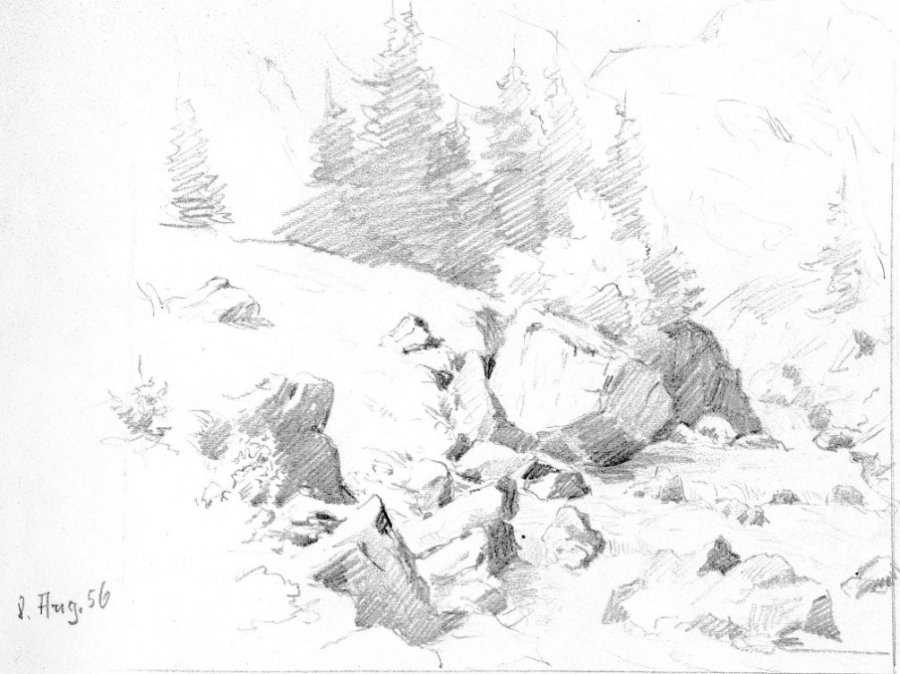 Skizzenbuch, 1956
