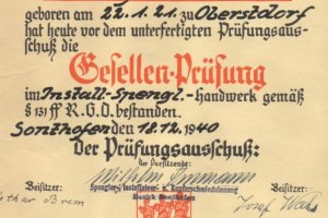 Gesellenbrief