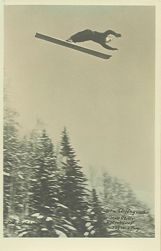 133m Flug von Sepp Weiler
