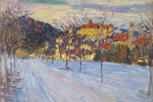 Sie finden bald Anschluss an die Münchner Kunstszene und Jawlensky, Werefkin und Wassily Kandinsky freunden sich an. 1908 beginn