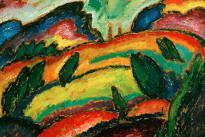 „Hügel“ (1912) Alexej von Jawlensky