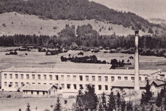 Allgäuer Baumwoll-Spinnerei und Weberei in Oberstdorf (1901)