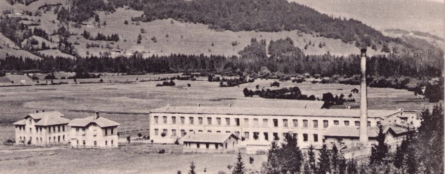 Allgäuer Baumwoll-Spinnerei und Weberei in Oberstdorf (1901)
