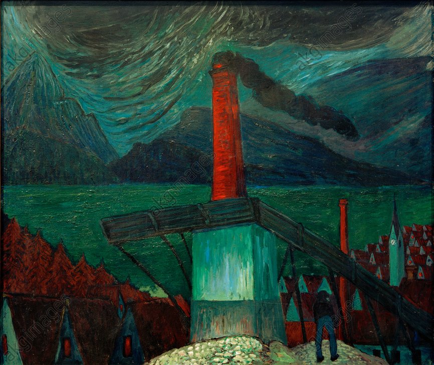 11 Eisengießerei in Oberstdorf Werefkin (1912)