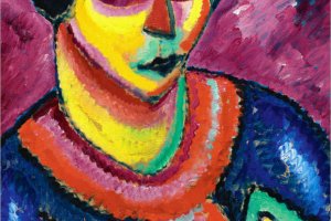18 Frau mit grünem Fächer Jawlensky (1912)