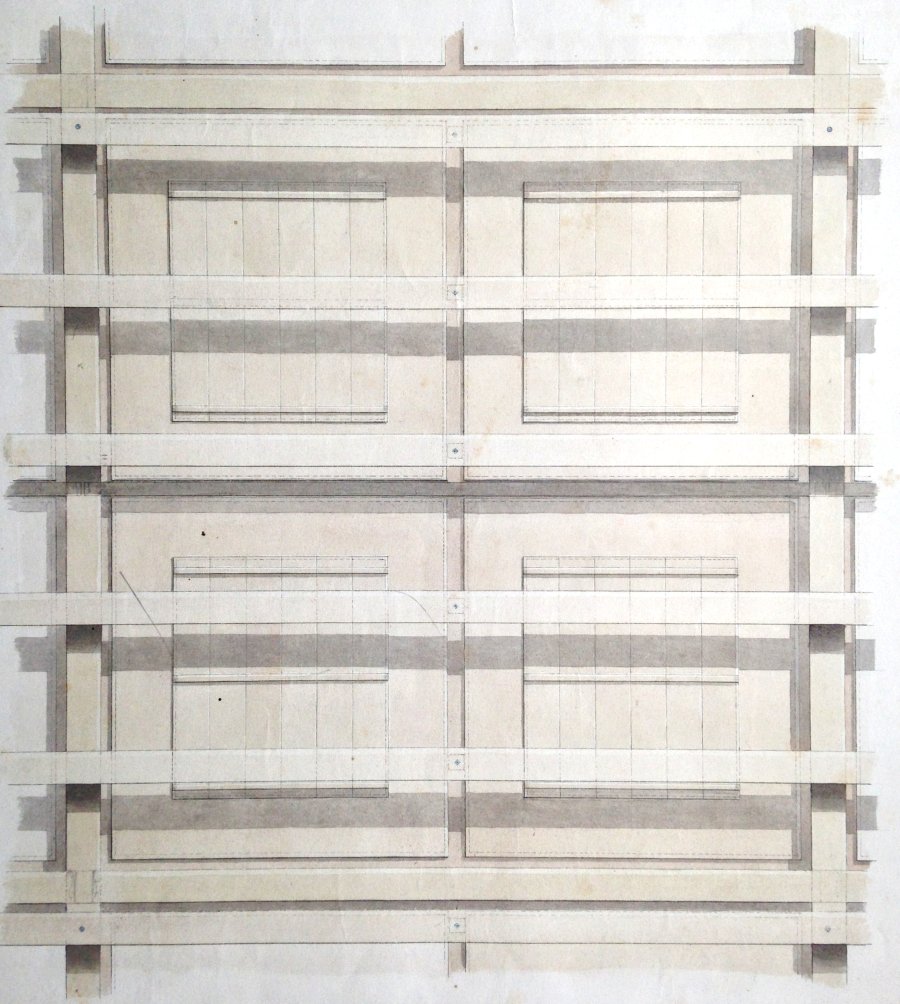 Bild 7 deckendetail von Stengel mit rasterversatz