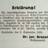 Erklaerung