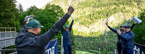 Vierplätzetournee 2022 - Shot-Sieger Michael Hofmann