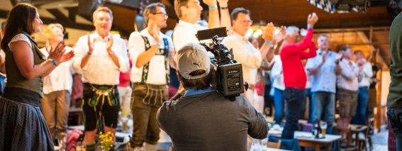 Riesenstimmung in der Musikalm