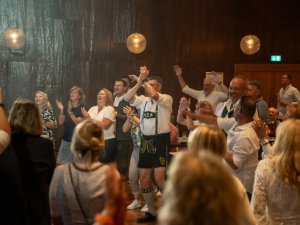 Applaus für die großartige Band