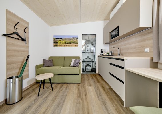 Wohnbereich Tiny House Memmingen