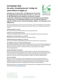 Vierplätzetournee 2026 Pressemitteilung allgemein