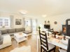 Ferienwohnung Alpenrose Oberstdorf - Wohn- und Essbereich