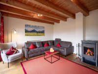Wohnzimmer Viktoria Chalet Couch / Ofen