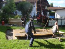 Michael Morgner, Der Schreitende - Aufbau