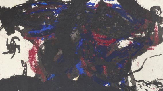 Sabine Tschierschky- Dialog mit dem Absurden © VG Bild-Kunst Bonn 2026 Undatiert
Aquarell, Tusche und Kreide auf Bütten