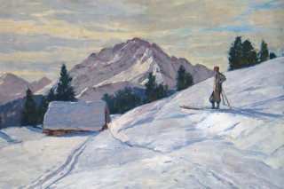 Robert Franz Curry - Winterlandschaft