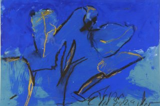 Emil Schumacher G 9 1989 Gouache