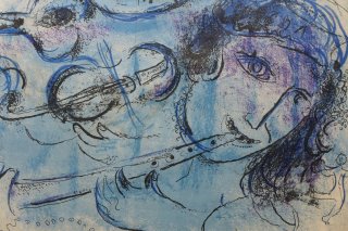 Marc Chagall, Der Flötenspieler