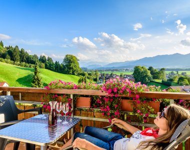 Unsere Balkone der Ferienwohnungen