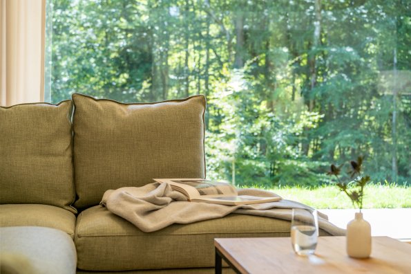 Die Stille des Waldes vollkommen in sich aufnehmen ...