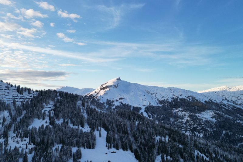 Fotos Winterlandschaft Drohne  Kleinwalsertal Tourismus (c) Kleinwalsertal Tourismus - Kleinwalsertal Tourismus