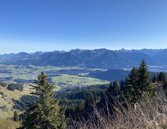 Blick vom Wannenkopf
