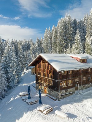 Auf der Wannenkopfhütte ist Schneespaß garantiert!