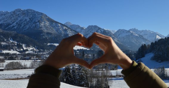 Oberstdorf im Winter