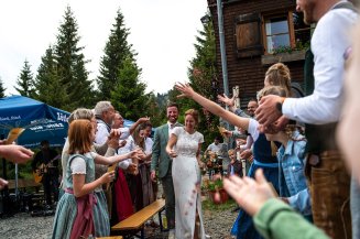 Heiraten in einer Allgäuer Berghütte - das ist etwas wirklich besonderes für den schönsten Tag im Leben!